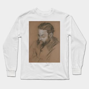 Diego Martelli by Edgar Degas Long Sleeve T-Shirt